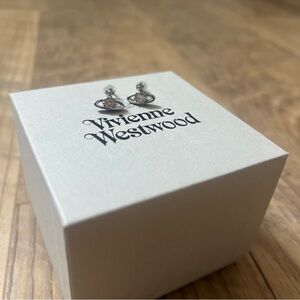 Vivienne Westwood Silver Orb Stud Earrings